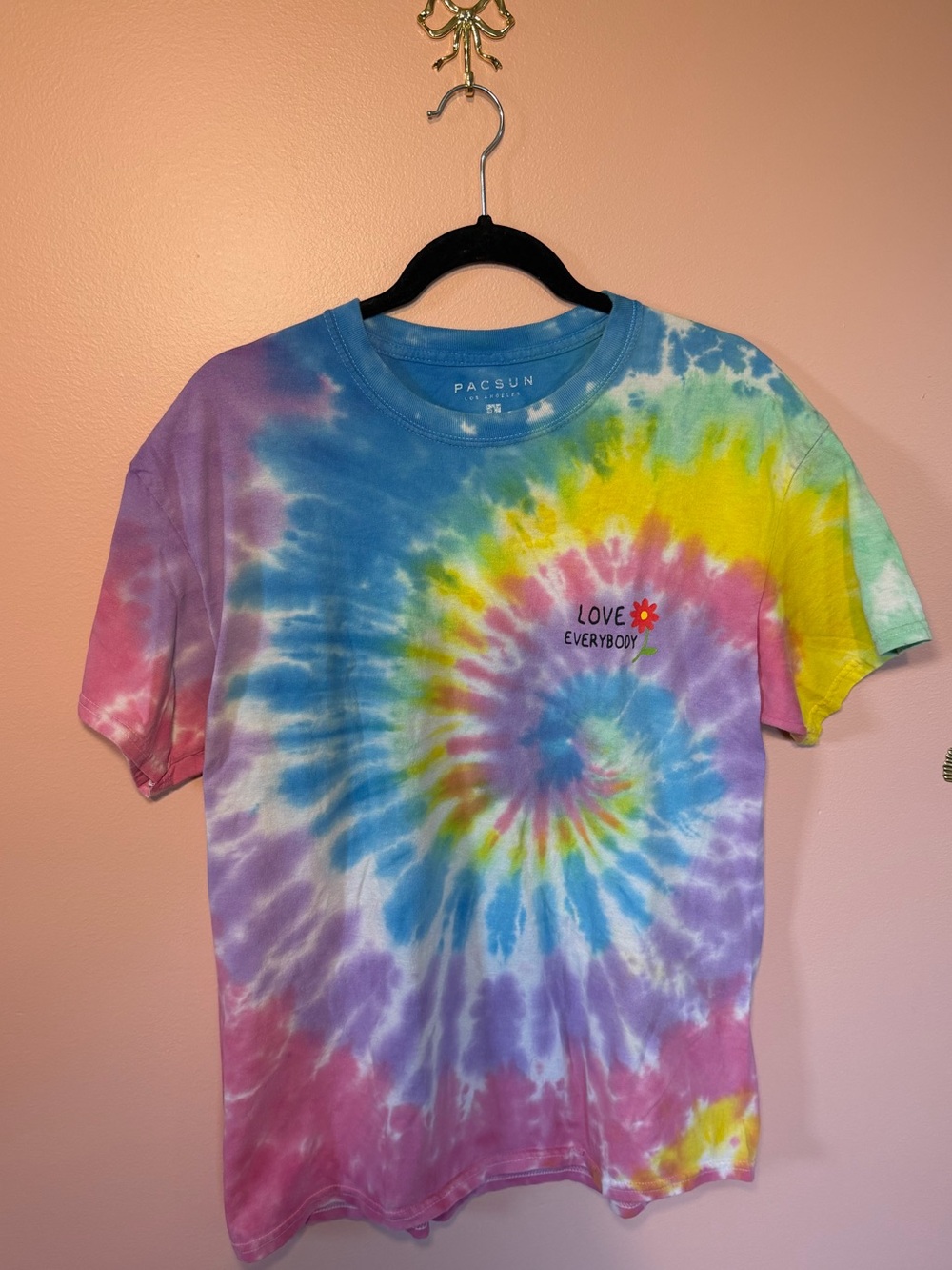 PacSun Tie-Dye 'Love Everybody' Tee